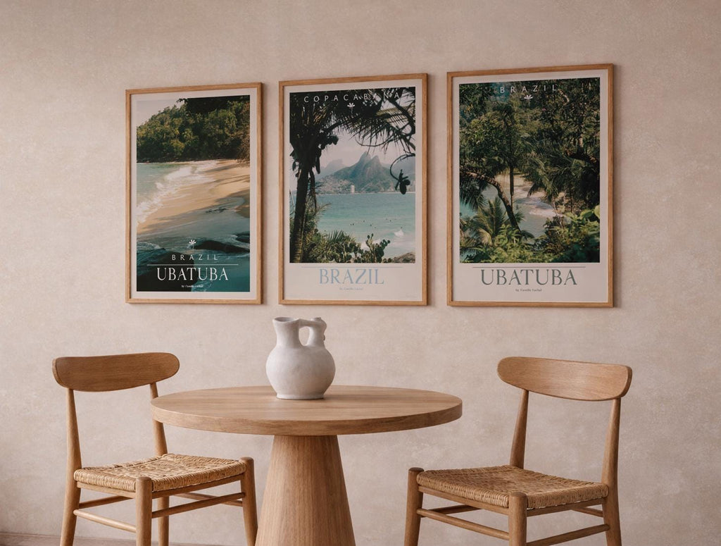 Brazil Fine Art Print - Ubatuba | Analog Film Photography Poster | Coastal Wall Art