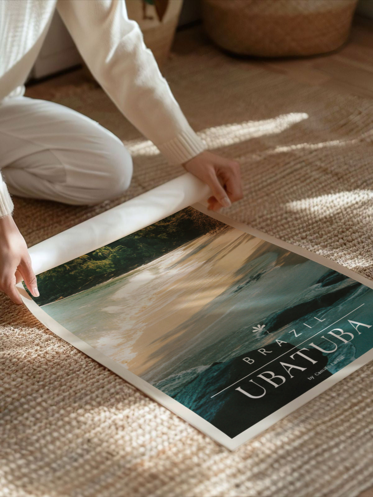 Brazil Fine Art Print - Ubatuba | Analog Film Photography Poster | Coastal Wall Art