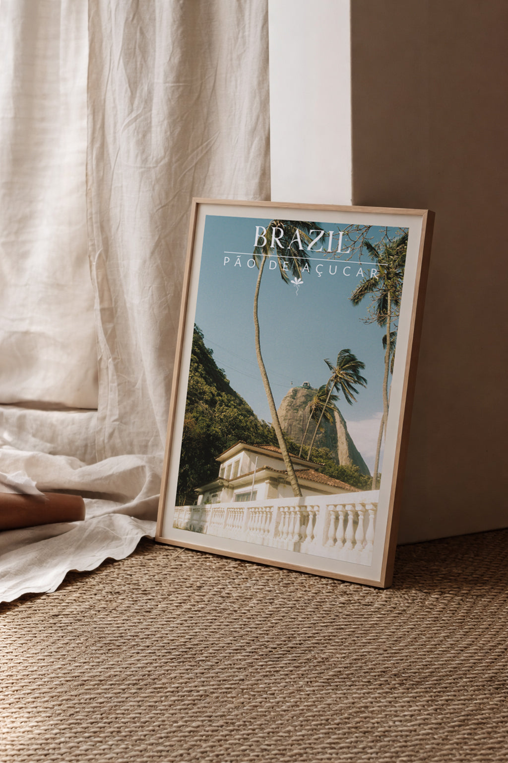 Brazil Fine Art Print - Pão de Açucar & Architecture | Analog Film Photography Poster | Rio de Janeiro Wall Art