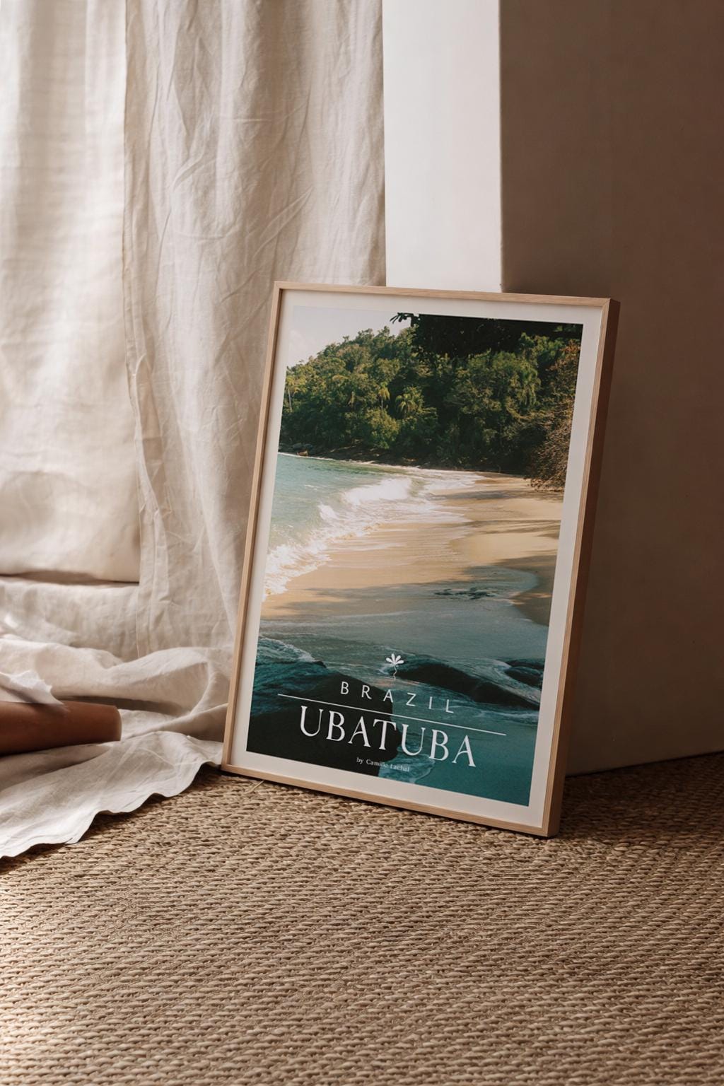 Brazil Fine Art Print - Ubatuba | Analog Film Photography Poster | Coastal Wall Art