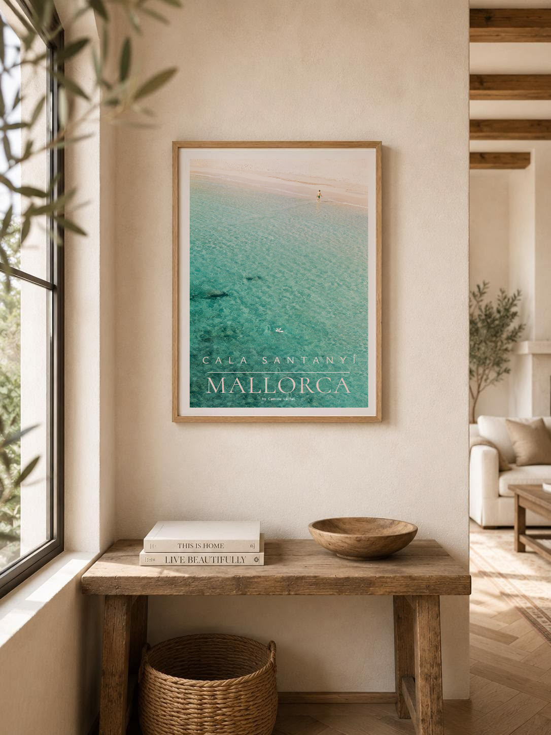 Mallorca Fine Art Print - Cala Santanyí | Analog Film Photography Poster | Mediterranean Wall Art