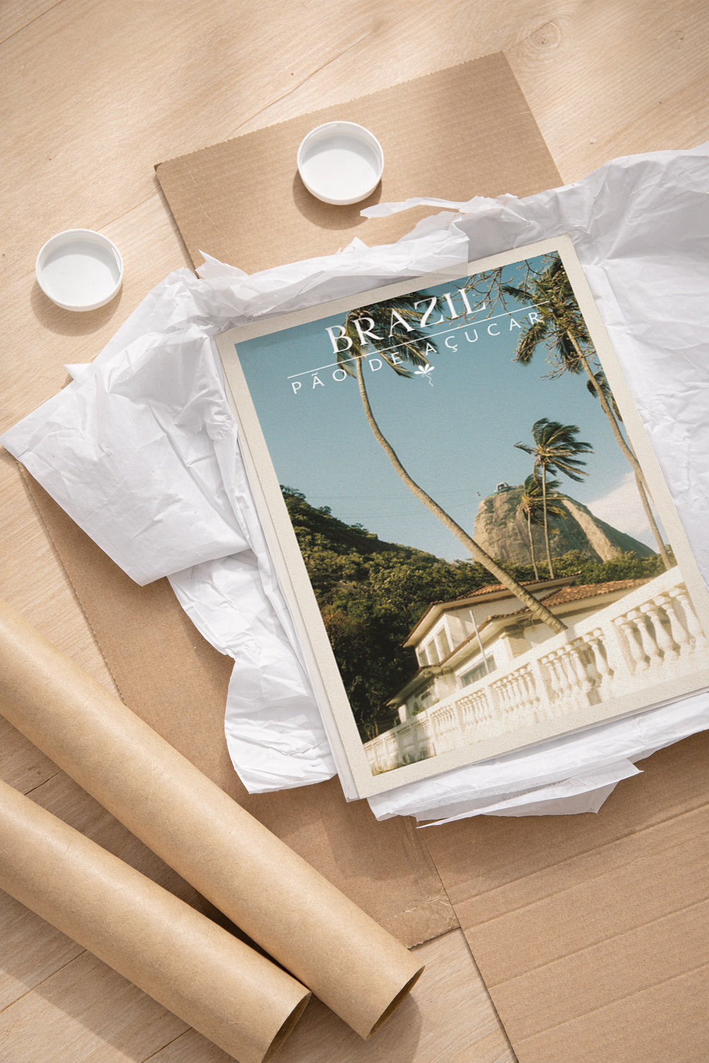 Brazil Fine Art Print - Pão de Açucar & Architecture | Analog Film Photography Poster | Rio de Janeiro Wall Art