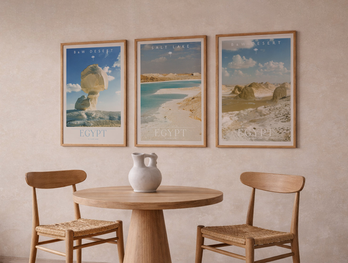 Egypt Travel Fine Art Print — Salt Lake | Analog Film Photography Poster | Egypt Desert Wall Art