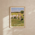 Egypt Travel Fine Art Print — Aswan Countryside | Analog Film Photography Poster | Egypt Wall Art