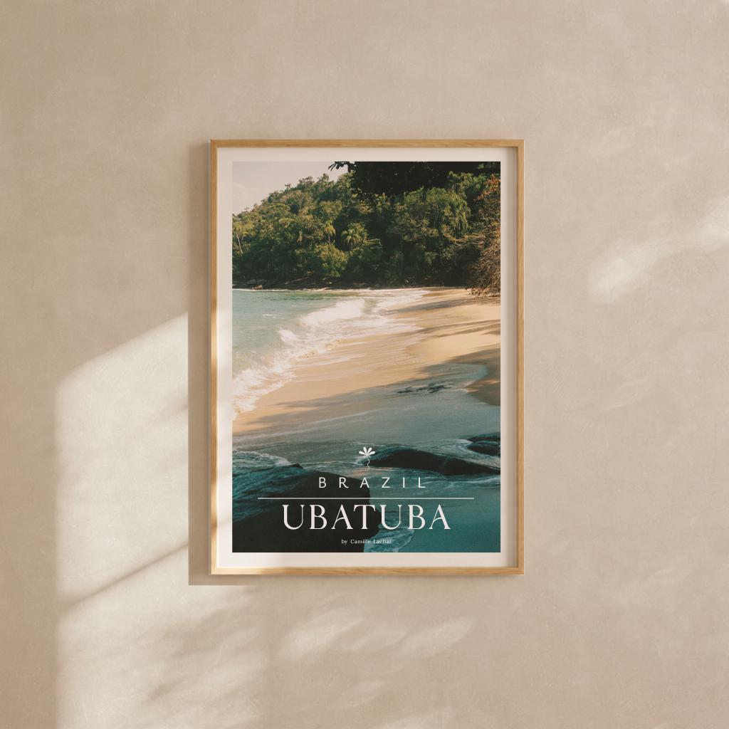 Brazil Fine Art Print - Ubatuba | Analog Film Photography Poster | Coastal Wall Art